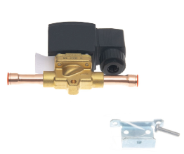 Клапан электромагнитный EVR6 с катушкой (NC; ODF 1/2", пайка); 032L1209R