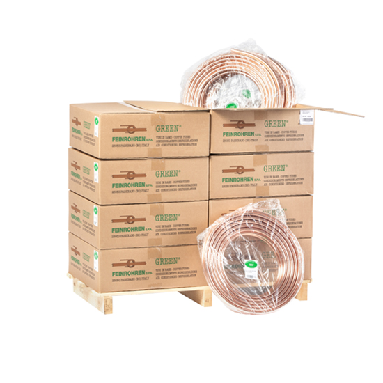 Труба медная 1/4" Feinrohren GREEN (мягкая, 30.000х0,80мм)