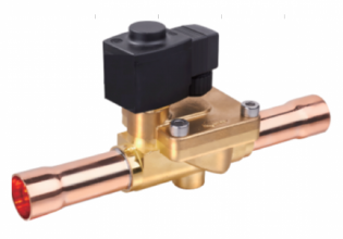 Клапан электромагнитный EVR32 с катушкой (НЗ; ODF 1 3/8", пайка ; 032L1106R