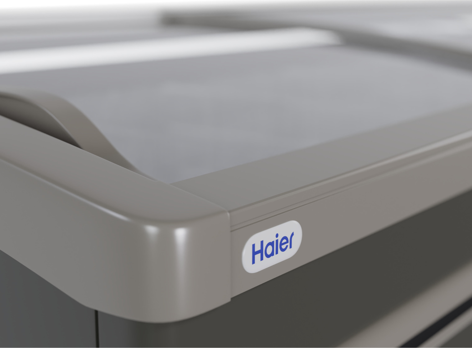 Морозильный ларь HAIER GTS2500G RAL7037 серый; BY0KG3000RU