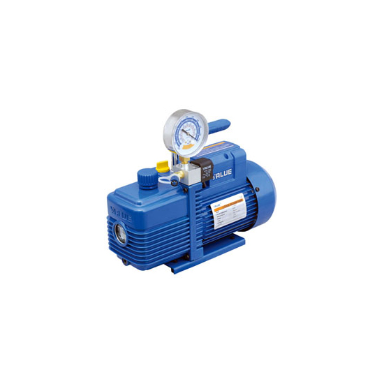 Насос вакуумный VALUE; VI140SV (1ступ;маном/солен/смотр; 100 l/min;2Pa/150mic;R410A/407C/134a/12/22)