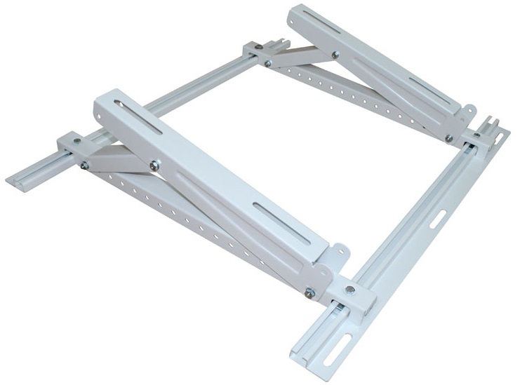 Опора монтажная на крышу регулируемая KARDESLER METAL (800х520мм; RAL 9002); KM08-RB520-EH-W