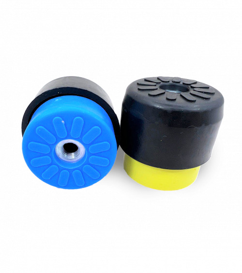 Виброопоры REXFABER (К-т из 4 шт.; желтые/синие, до 65кг; с пружинным демпфером); RFPMM65