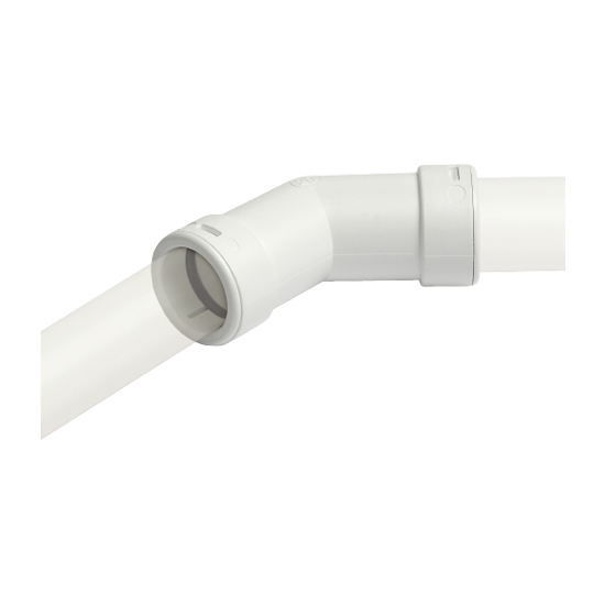Угол 135° для жесткой дренажной трубки ARTIPLASTIC with O-ring (32мм); 3213AOR (20шт/кор)