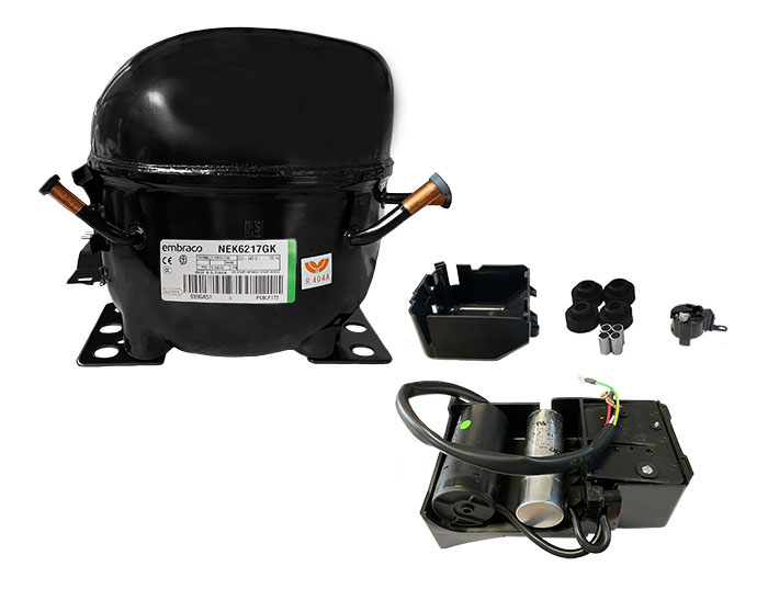 Компрессор EMBRACO NEK6217GK (R404A; MBP; 220V); NEK6217GK