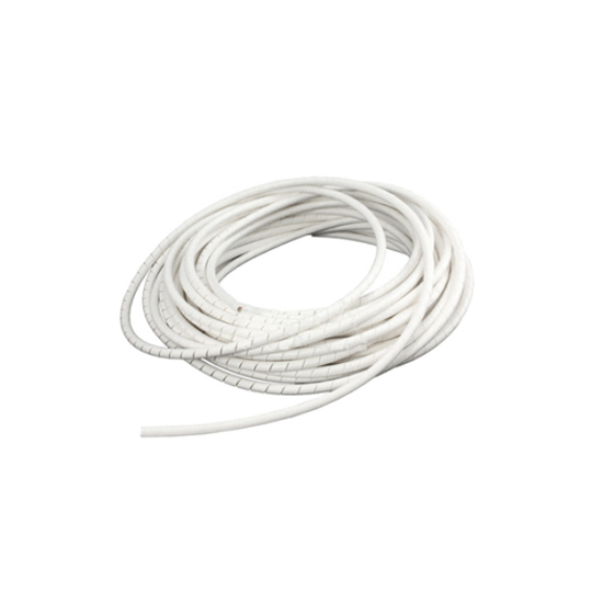 Спиральная лента диам. 4-20 мм, длина 10 м, белая; 186200