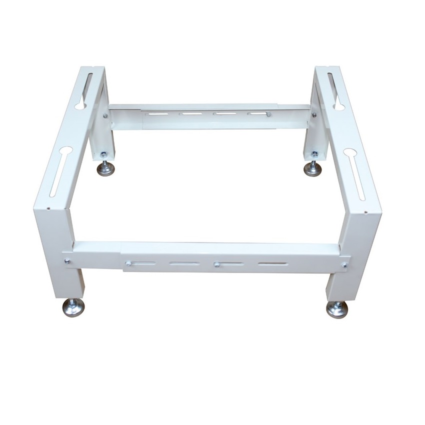 Опора монтажная напольная регулируемая KARDESLER METAL (850х480х600мм; RAL9002); KM08-FL600-EH-W7