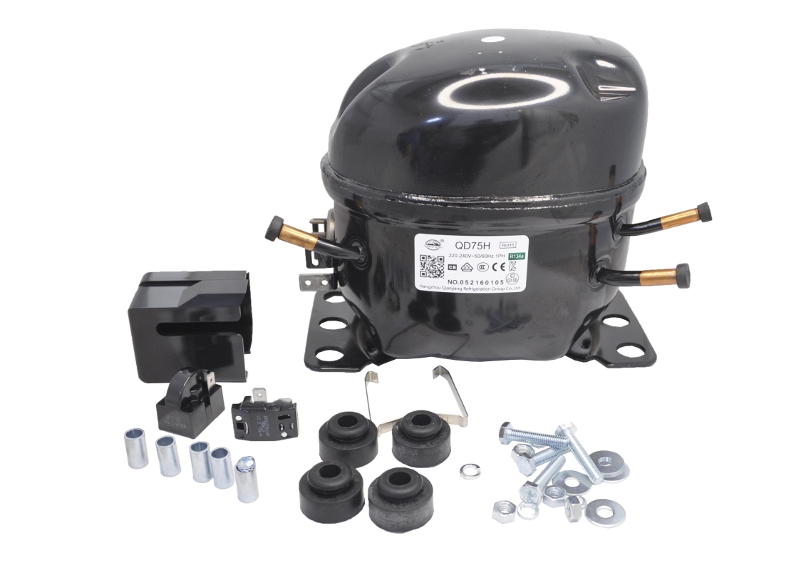 Компрессор WANSHENG QD75H (R134A; LBP; 220V); QD75H