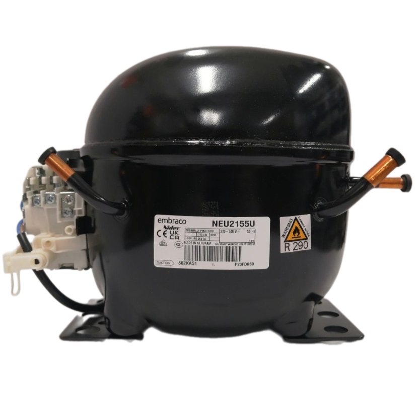 Компрессор EMBRACO NEU2155U (R290; LBP; 220V); NEU2155U