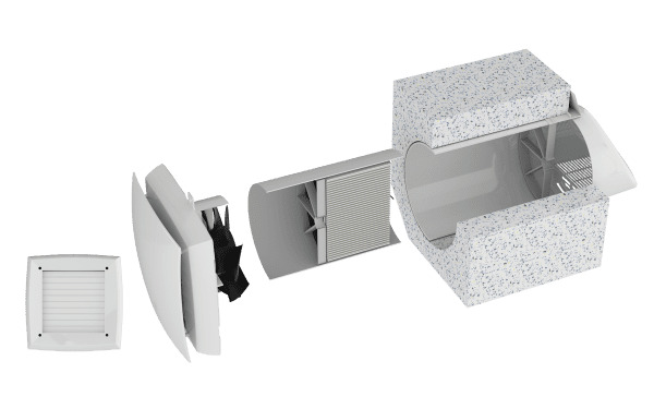 Энергоэффективная приточно-вытяжная вентиляц. уст. ROYAL CLIMA; RCF-70