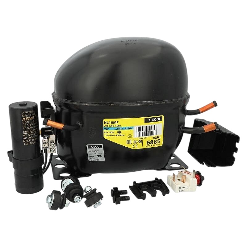 Компрессор SECOP NL10MF (R134A; MBP; 220V); 105G6885