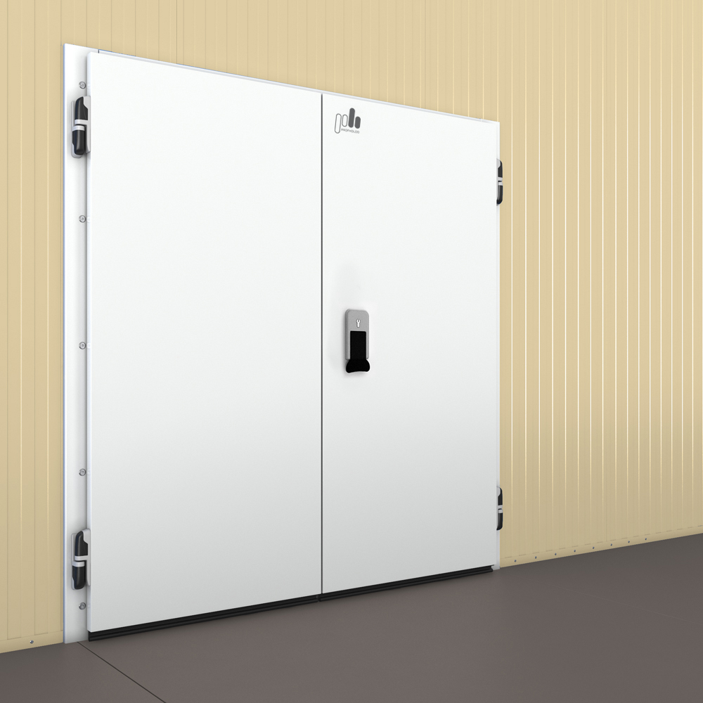 Низкотемпературные распашные двустворчатые двери (РДД)