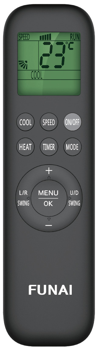 Внутренний блок сплит-системы FUNAI SHOGUN Inverter; RAC-I-SG30HP.D02/S