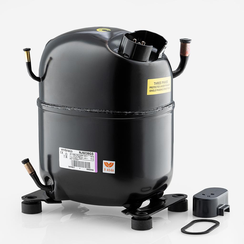 Компрессор EMBRACO NJ9238GS (R404A; MBP; 380V); NJ9238GK