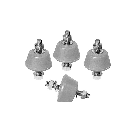 Опора антивибрационная NICCONS серая (39x22мм)