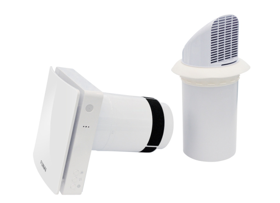 Энергоэффективная приточно-вытяжная вентиляц. уст. FUNAI; ERW-60X