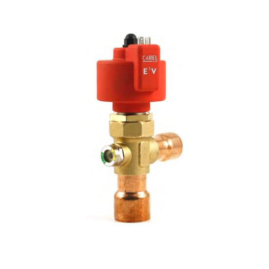 Электронный ТРВ CAREL E4V85 (28-35mm, смотровое стекло)