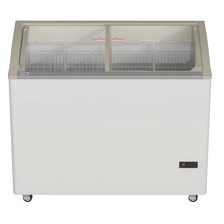 Ларь морозильный HAIER SD-416AELUA (стекл крышка)