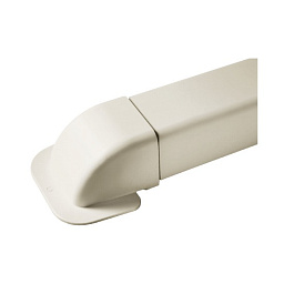 Законцовка короба увеличенная ARTIPLASTIC (110х75мм); 1209CM-W