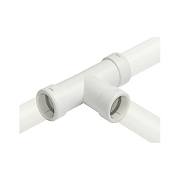 Тройник для жесткой дренажной трубки ARTIPLASTIC with O-ring (25мм)