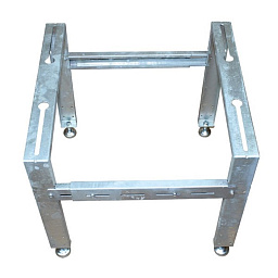 Опора монтажная напольная регулируемая KARDESLER METAL (200кг; 830х420х400мм; RAL 9002)